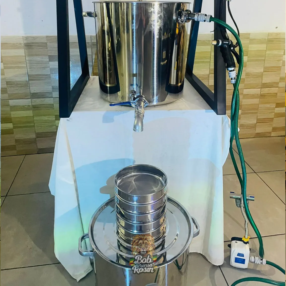 Máquina Bubble Hash 150L - Completo
