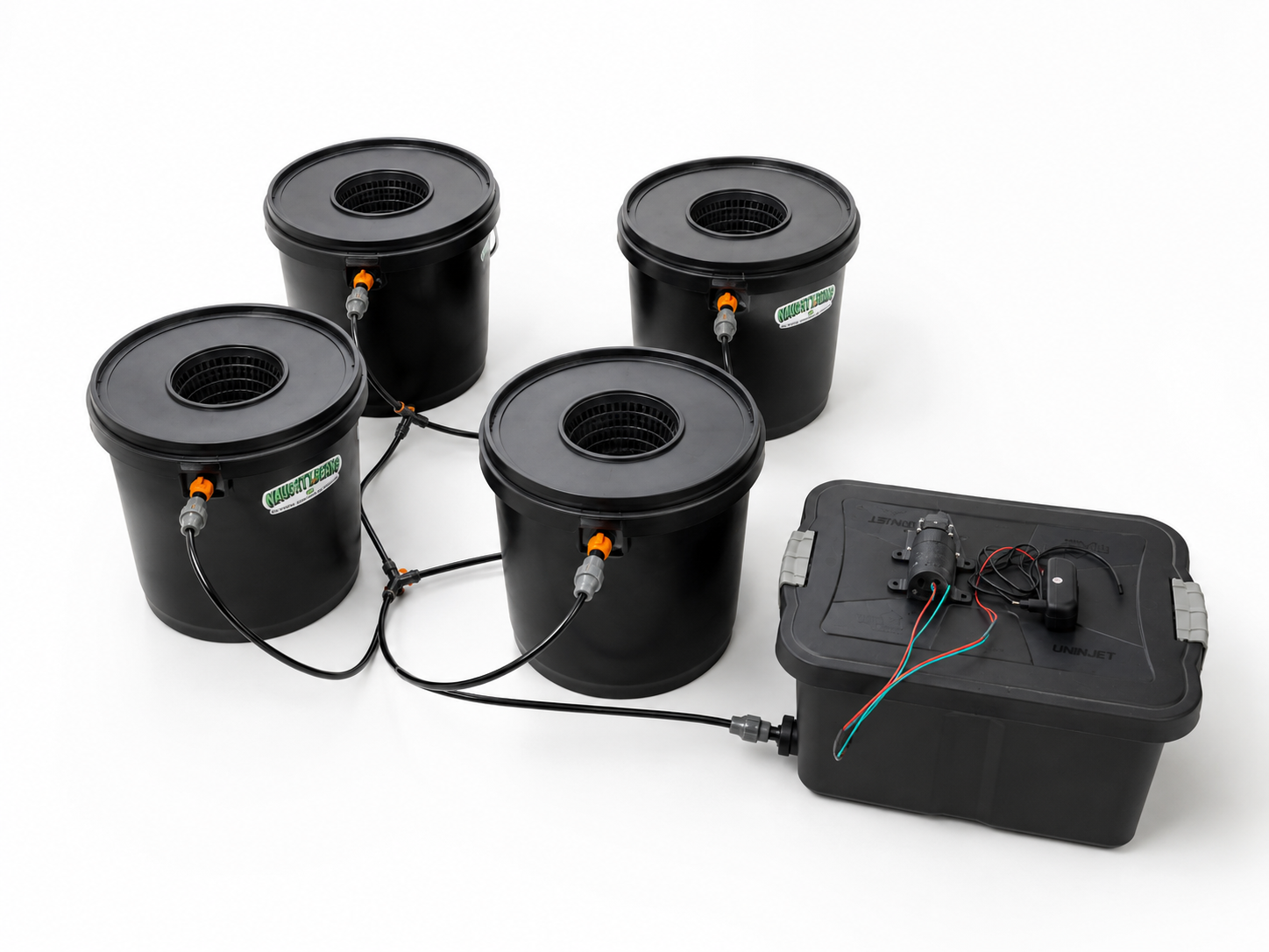 Sistema Modular de Aeroponia HPA x4